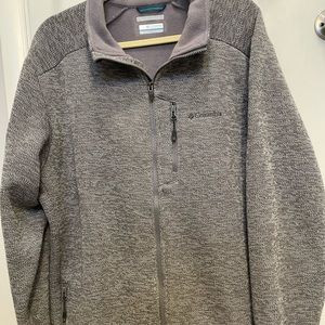 Mens extra large Columbia full zip sweater